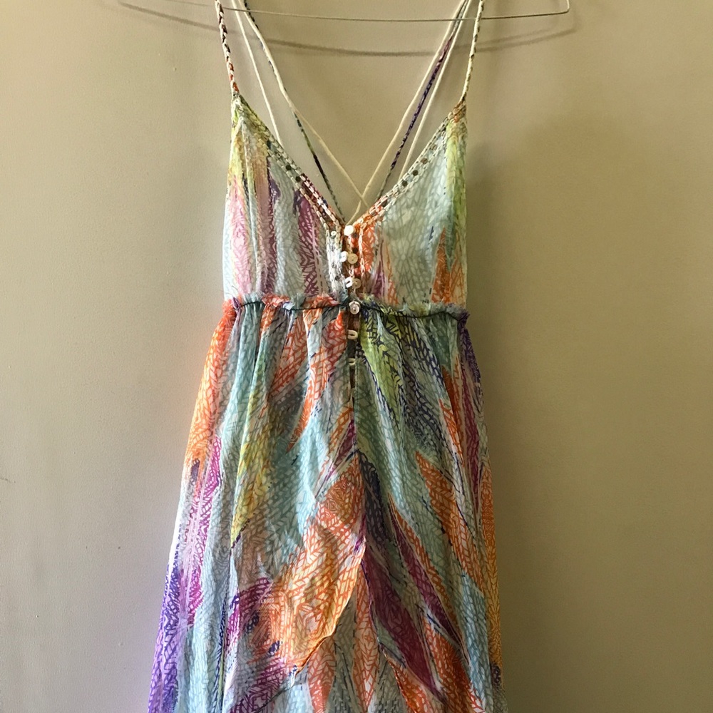 Free People flowing dress. Size S